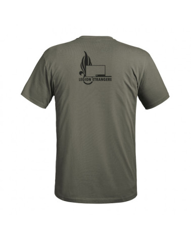 T-shirt Strong Vert OD Légion Étrangère - A10 Equipment, alliant confort et robustesse pour les missions tactiques. T-shirt Strong Vert OD Légion Étrangère - A10 Equipment, alliant confort et robustesse pour les missions tactiques.