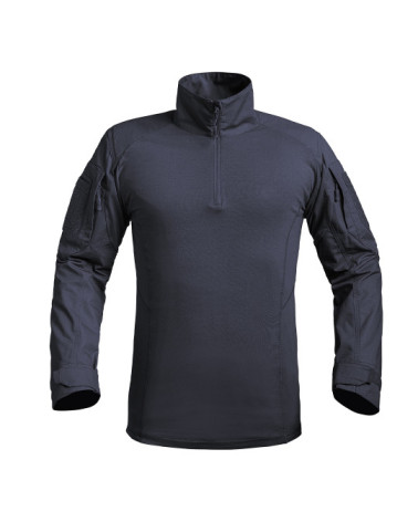 Chemise UBAS Fighter bleu marine – A10 Equipment – tenue tactique respirante et résistante pour forces de l’ordre et militaires