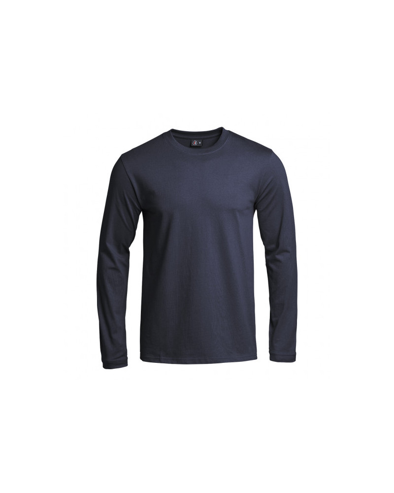 T-SHIRT STRONG BLEU MARINE MANCHE LONGUE - A10 EQUIPMENT T-SHIRT STRONG BLEU MARINE MANCHE LONGUE - A10 EQUIPMENT