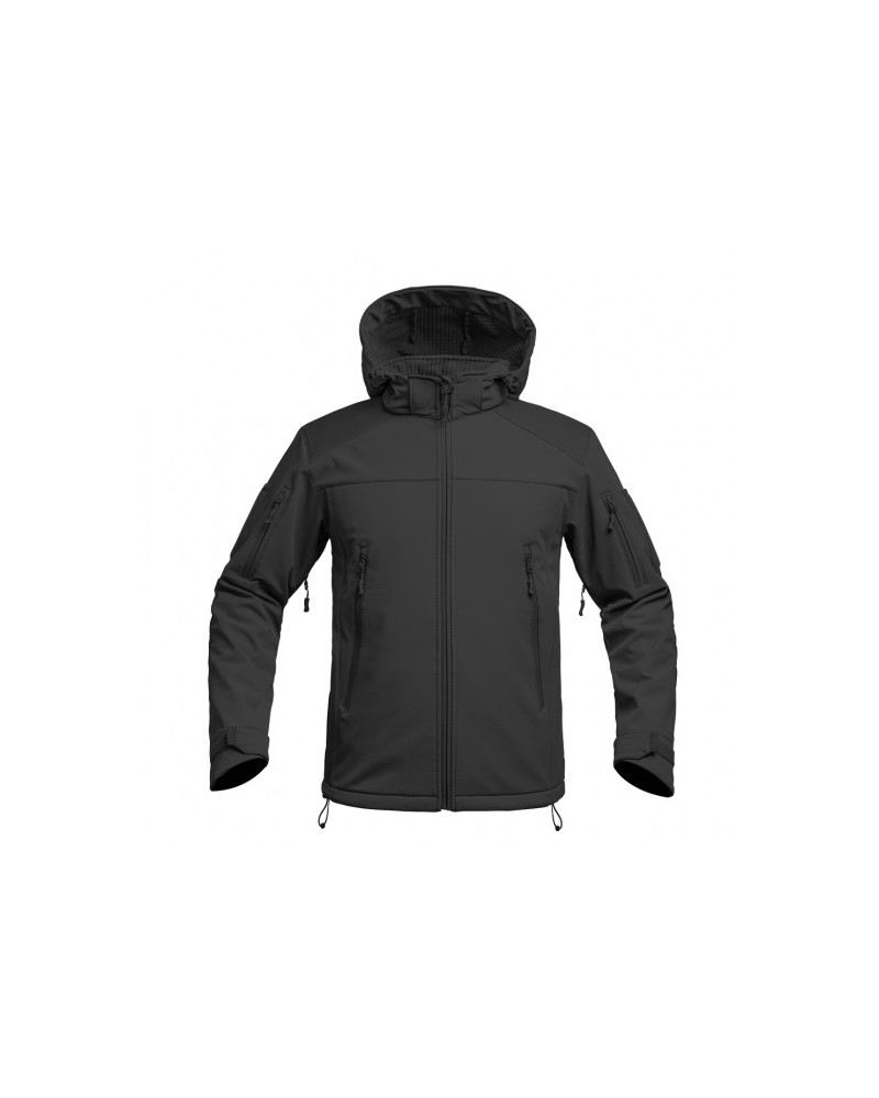 VESTE SOFTSHELL V2 FIGHTER NOIR - A10 EQUIPMENT VESTE SOFTSHELL V2 FIGHTER NOIR - A10 EQUIPMENT