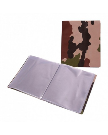 Carnet lutin A5 camouflage FR/CE A.R.E.S souple 30 pages