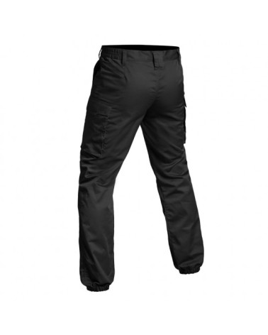 Pantalon SÉCU-ONE noir à bas élastiqué – A10 Equipment – Pour agents de sécurité et missions urbaines