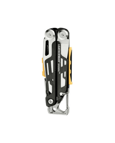 Pince multifonction Leatherman Signal Stainless : 19 outils en acier inox pour la survie et les aventures outdoor. Pince multifonction Leatherman Signal Stainless : 19 outils en acier inox pour la survie et les aventures outdoor.