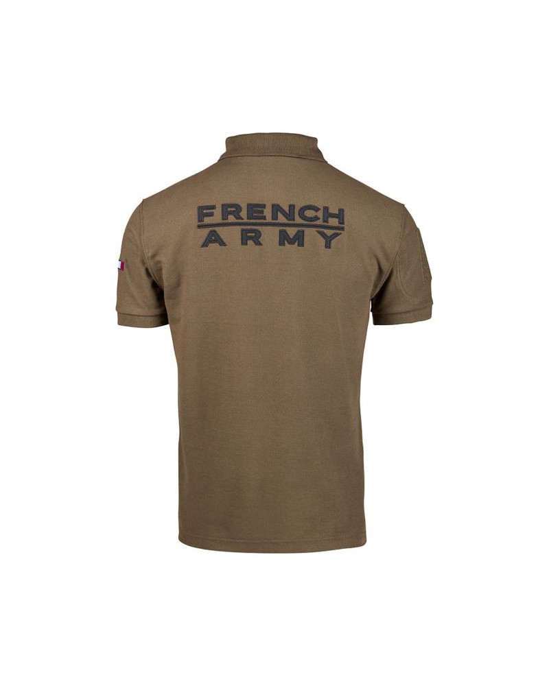 POLO FRENCH ARMY COYOTE - A.R.E.S POLO FRENCH ARMY COYOTE - A.R.E.S