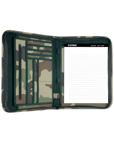 Pochette porte documents A4 OPEX avec fermeture éclair, design robuste et fonctionnel