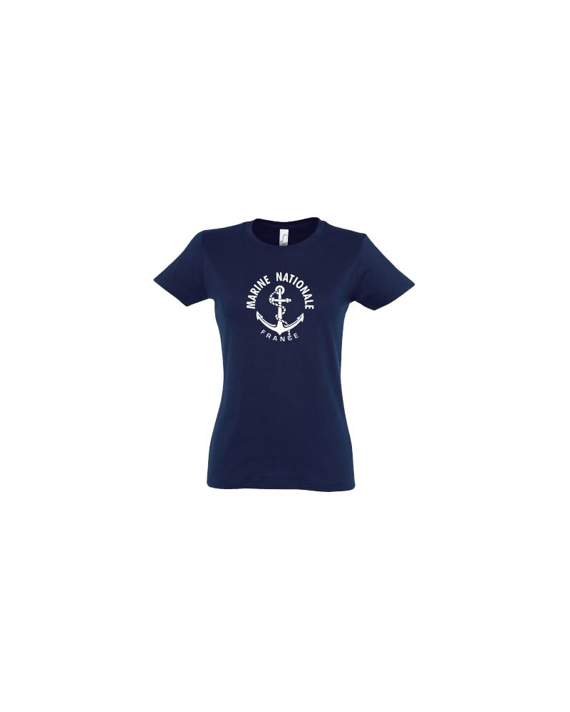 T-SHIRT MARINE NATIONALE FEMME T-SHIRT MARINE NATIONALE FEMME