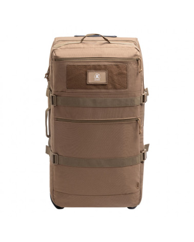 Sac de transport Transall 120L tan A10 Equipment avec bretelles sac à dos et grande capacité