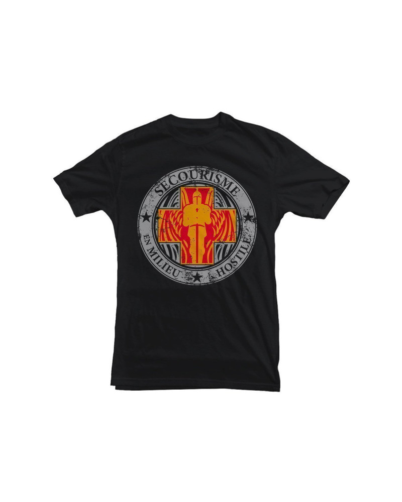T-SHIRT "SMH" NOIR - SECOURS EN MILIEU HOSTILE T-SHIRT "SMH" NOIR - SECOURS EN MILIEU HOSTILE