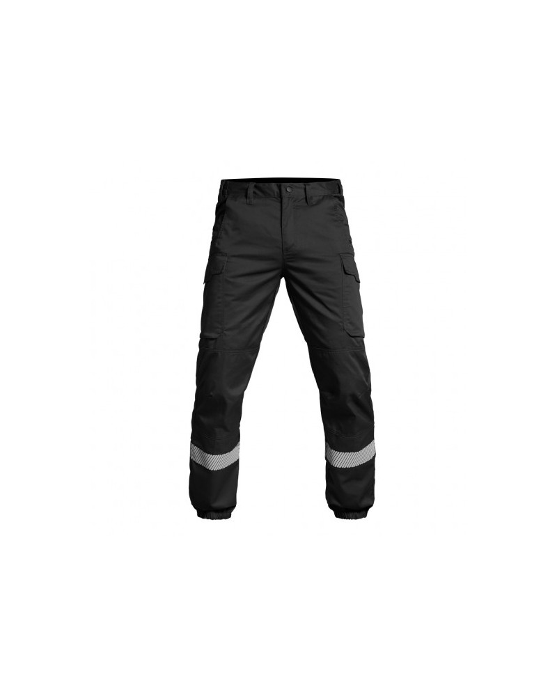Pantalon SECU-ONE HV Tape Noir - A10 Equipment, alliant sécurité et visibilité. Pantalon SECU-ONE HV Tape Noir - A10 Equipment, alliant sécurité et visibilité.