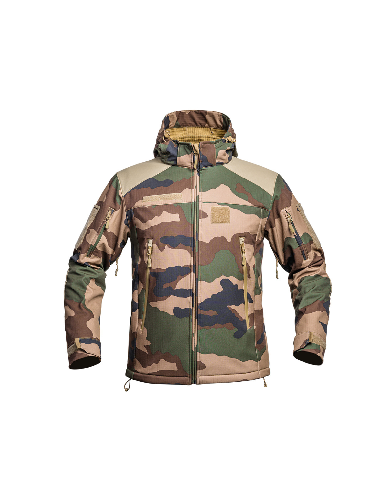 VESTE SOFTSHELL V2 FIGHTER CAMO CE - A10 EQUIPMENT VESTE SOFTSHELL V2 FIGHTER CAMO CE - A10 EQUIPMENT